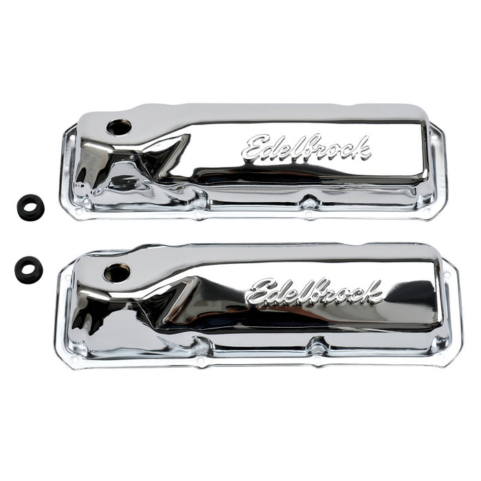 Couvercle de soupape Edelbrock Signature Series Ford 351M-400-351C CI V8 Chrome