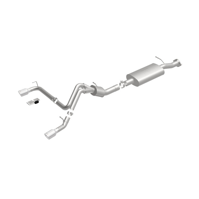 Système MagnaFlow C/B 07 GM Hummer H2 Split Rear