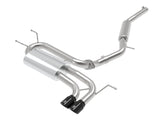 Échappements arrière aFe Takeda 2-1/2 pouces SS-304 avec embout noir 16-19 Mazda MX-5 Miata ND 2.0T