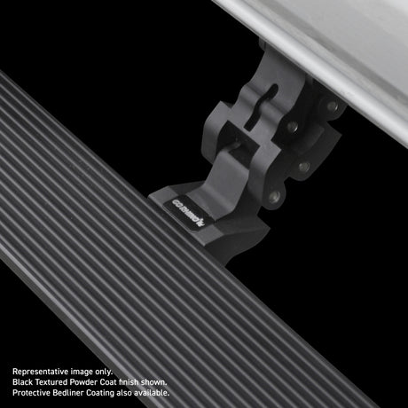 Kit de marchepieds électriques Go Rhino 22-23 Toyota Tundra CrewMax Cab 4dr E-BOARD E1 - Revêtement de doublure de caisse