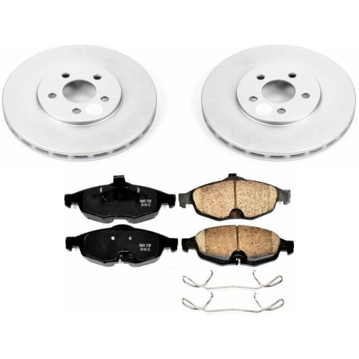 Kit de freins avant Power Stop 01-06 Chrysler Sebring Z17 Evolution Geomet avec revêtement