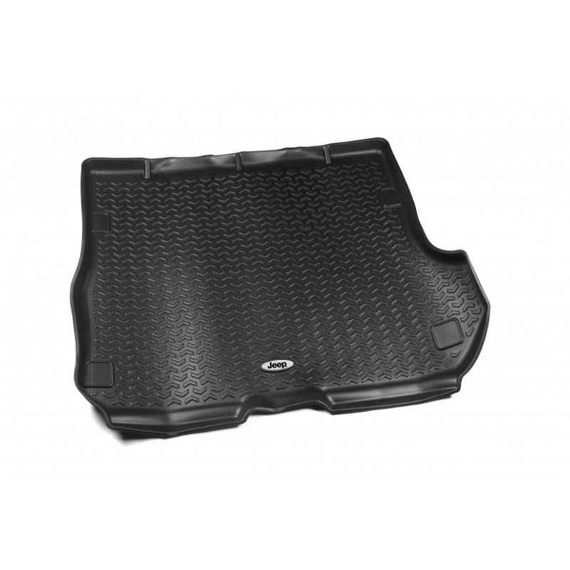 Rugged Ridge Floor Liner Cargo Black 1993-1998 Jeep Logo Grand Cherokee ZJ