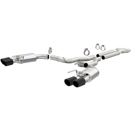 Embouts en fibre de carbone pour catalyseur MagnaFlow 2016 Ford Mustang Shelby GT350/GT350R 5,2 L V8