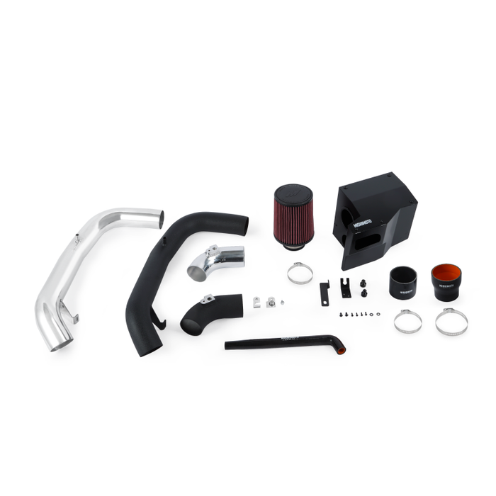 Kit d'admission d'air hautes performances Mishimoto 13-16 Ford Focus ST 2.0L - Noir froissé