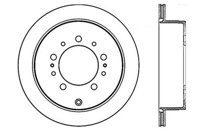 Disque de frein sport percé StopTech