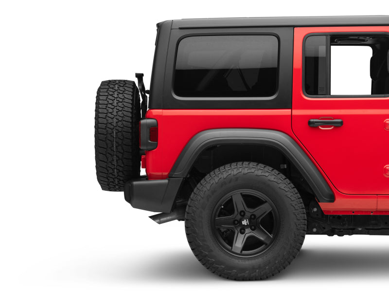 Feux arrière à LED Raxiom 18-22 Jeep Wrangler JL - Boîtier noir - Lentille rouge