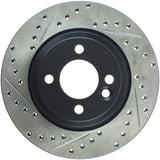 Rotor avant droit fendu et percé StopTech 02-07 Mini Cooper/Cooper S