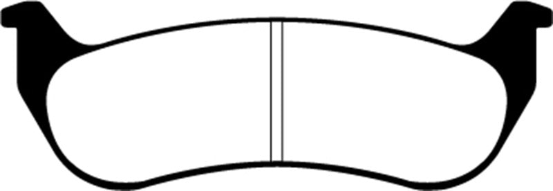 Plaquettes de frein arrière EBC 05-07 Chrysler Pacifica 3.5 Greenstuff