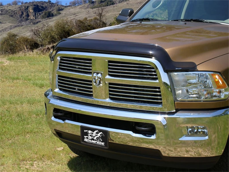 Protecteur de capot haut de gamme Vigilante pour Dodge Ram 2500 Stampede 2010-2019 - Fumé