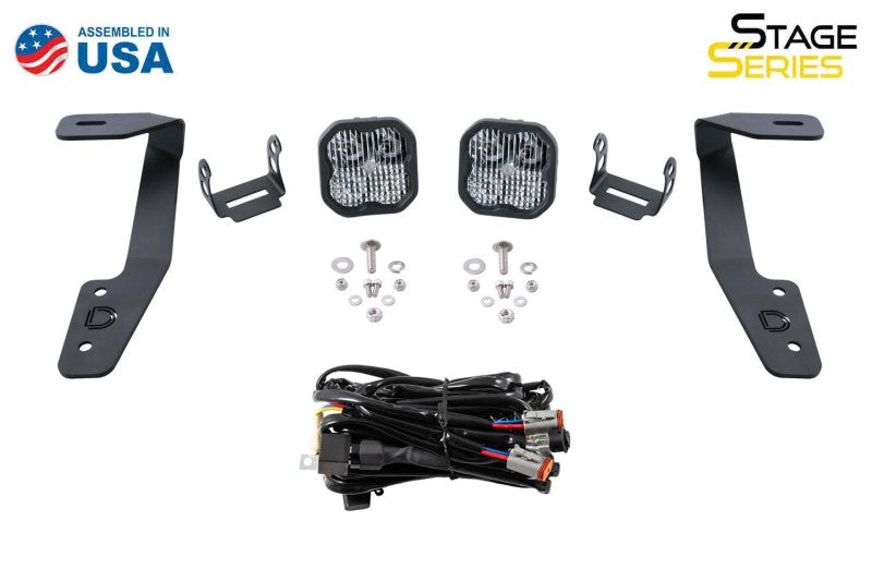 Kit de feux de fossé à LED Diode Dynamics 18-21 pour Subaru Crosstrek Pro SS3 - Combo blanc