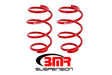 BMR 15-17 S550 Mustang Front Performance Version Lowering Springs - Red BMR Suspension