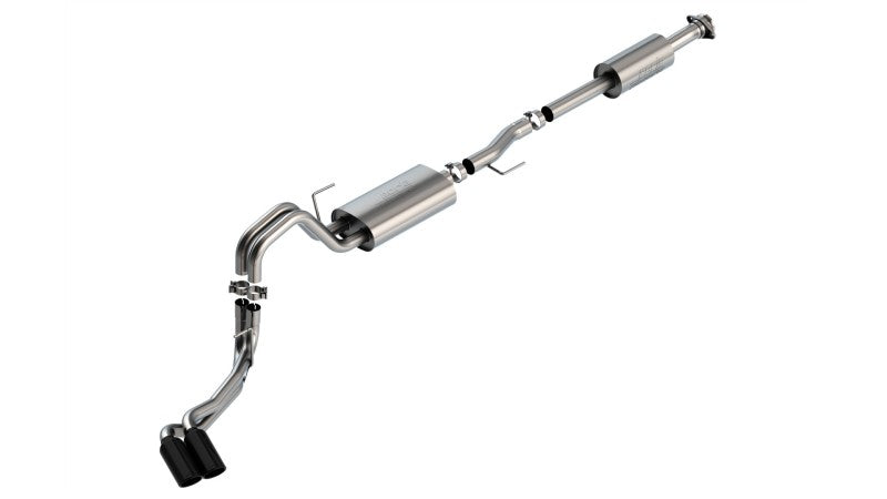 Borla F-150 2021 2,7L/3,5L 4 portes CC SB EC STB Lar/KingR/Plnm/LTD 3/2,25 DSE CB Touring BLK CHR Conseils