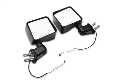 Rétroviseurs manuels à LED tout-terrain Raxiom 07-18 Jeep Wrangler JK avec clignotants