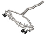 aFe 20-22 Audi RS6 Avant V8 4L (tt) MACH Force-Xp 3 pouces à 2,5 pouces 304 SS Cat-Back avec embout noir
