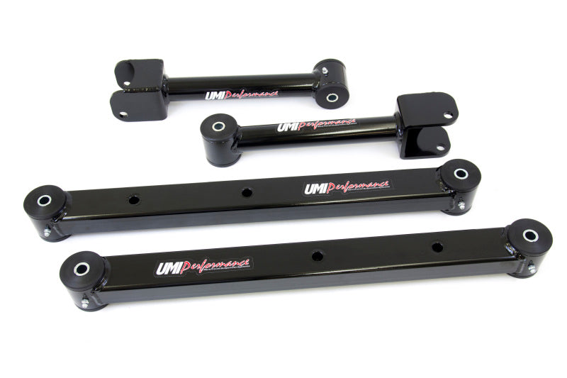 Kit de bras de suspension arrière UMI Performance 64-67 GM A-Body, inférieurs en boîte