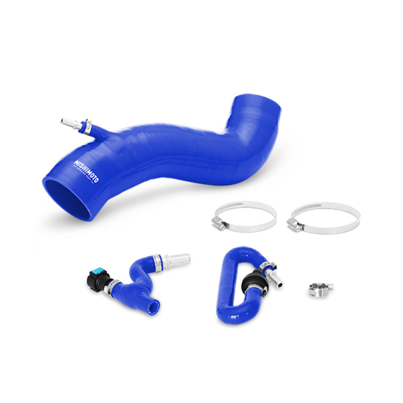 Tuyau d'induction en silicone bleu Mishimoto pour Ford Fiesta ST 2016+