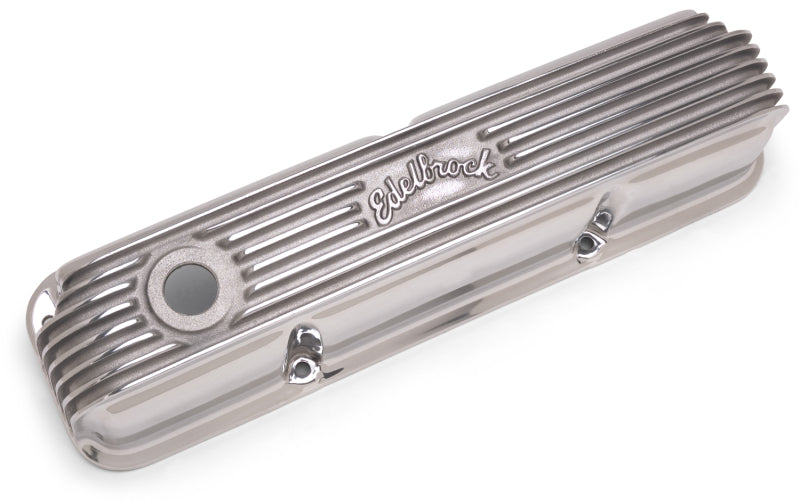 Edelbrock Valve Cover Classic Series Ford 1958-1976 FE V8 Polshed