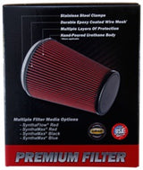 Filtre de remplacement direct Airaid 10-14 Ford Mustang Shelby 5,4 L suralimenté - Média huilé/bleu