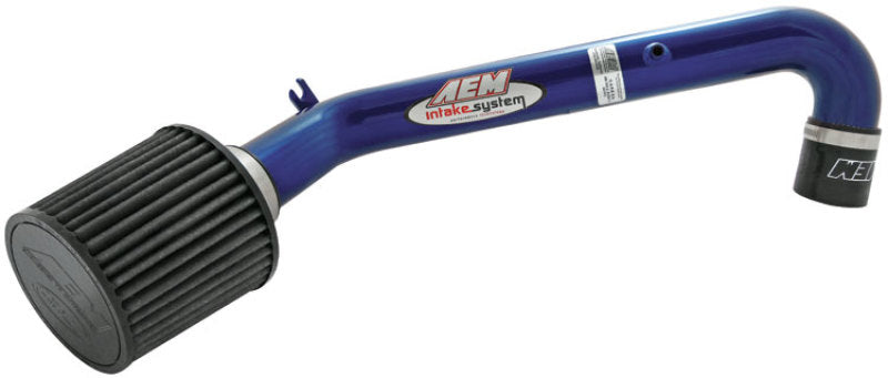 Admission d'air courte bleue AEM 96-00 Civic CX DX et LX