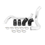 Kit de refroidisseur intermédiaire Duramax Mishimoto 02-04.5 Chevrolet 6,6 L avec tuyaux (argent)