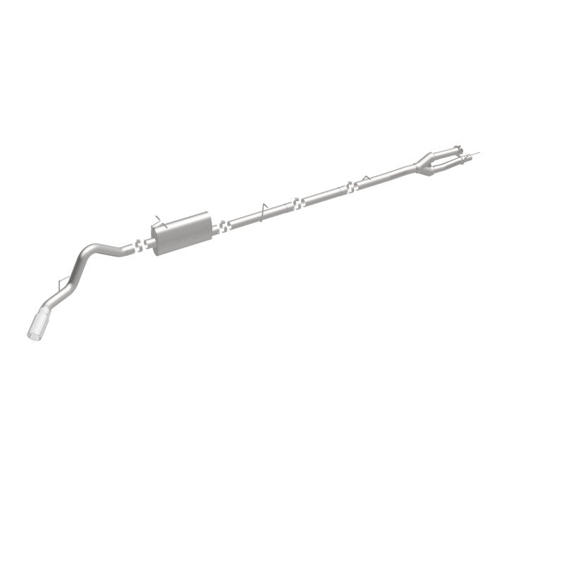 Système MagnaFlow C/B 11-15 Ford Super Duty F250 6,2 L EC CC, SS 3,5 po simple côté passager arrière Ext 5 po Tip
