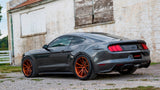 Échappement arrière Corsa 2015 Ford Mustang GT 5.0 3 pouces avec double embout noir (Touring)