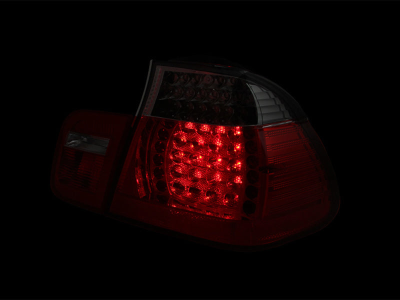 ANZO 2002-2005 4DR BMW Série 3 E46 Feux arrière à LED Rouge/Fumée