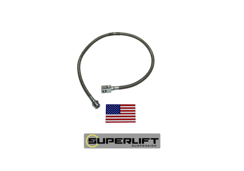 Superlift 78-79 Ford F-150 avec kit de levage de 4 à 9 pouces (simple) Flexible de frein pare-balles