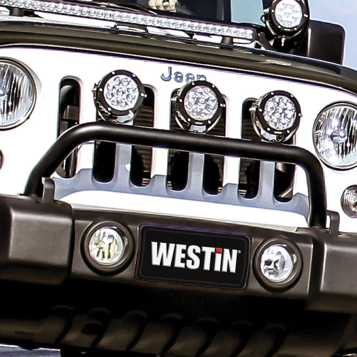 Barre lumineuse de montage sur pare-chocs Westin/Snyper 07-17 Jeep Wrangler Snyper - Noir texturé