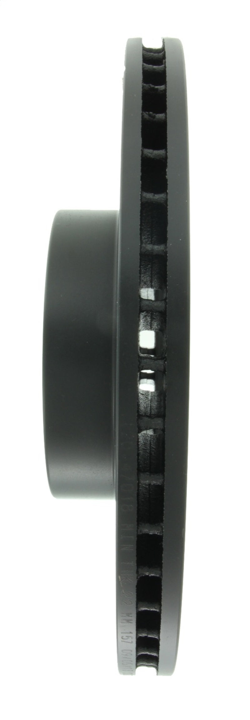 Rotor fendu avant gauche Sportstop Power Slot 02-10 WRX StopTech