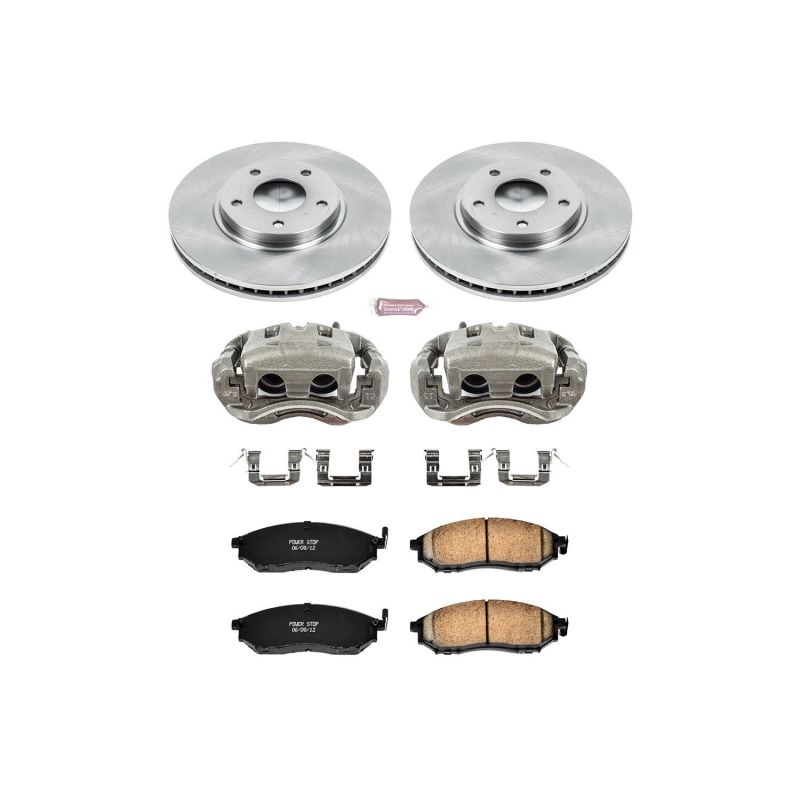 Kit de freins avant Power Stop 03-04 Infiniti M45 Autospecialty avec étriers