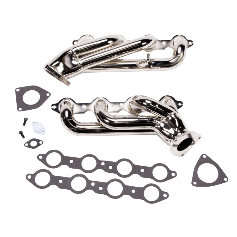 Collecteurs d'échappement BBK 99-04 GM Truck SUV 6.0 Shorty Tuned Length - 1-3/4 Titanium Ceramic