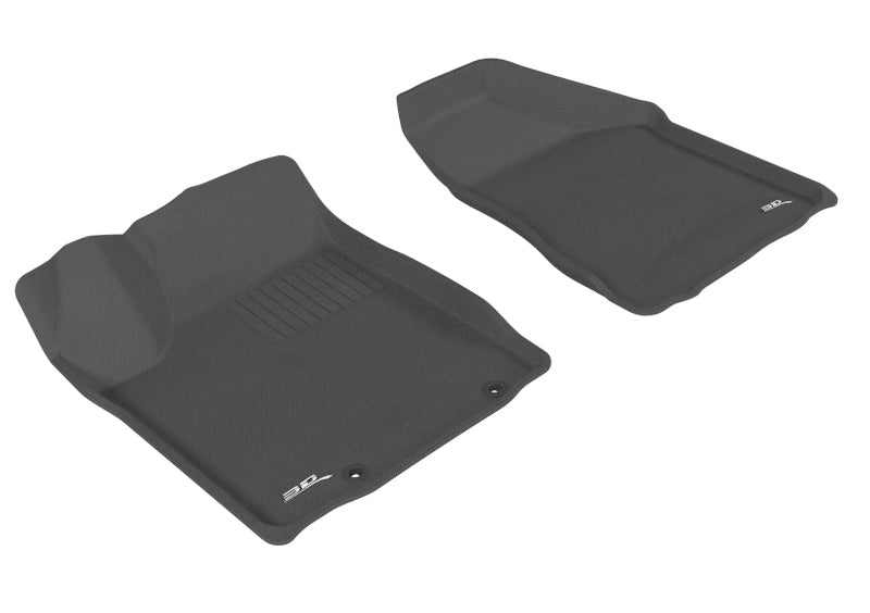 Tapis de sol 3D MAXpider 2003-2007 Nissan Murano Kagu 1ère rangée - Noir