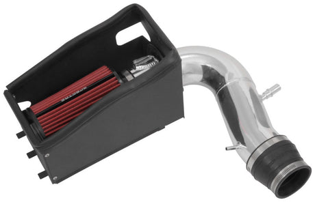 Kit d'admission d'air Spectre 11-19 Ford Explorer V6-3.5LF/I - Aluminium poli avec filtre rouge