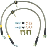 Conduites de frein arrière en acier inoxydable StopTech 08-09 WRX