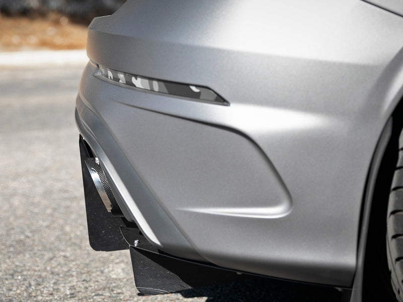 Système d'échappement Cat-Back aFe Takeda 3 pouces 304 SS avec embouts en fibre de carbone 16-18 Ford Focus RS I4-2.3L (t)