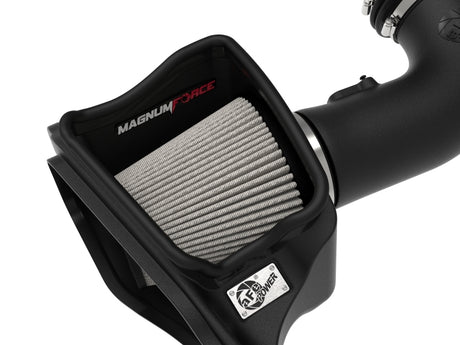 Système d'admission d'air froid aFe POWER Magnum FORCE Stage-2 Pro DRY S 14-19 Chevrolet Corvette (C7) V8-6.2L