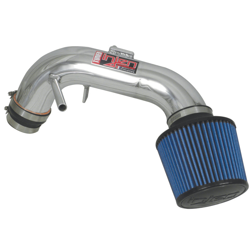 Injen 07-09 Toyota Camry 2.4L 4Cyl Admission d'air polie réglée avec Air Fusion/Cornes d'air/Filtre Web Nano