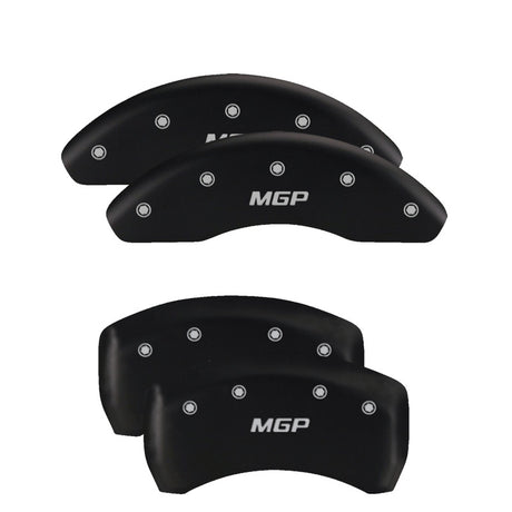 Couvre-étriers MGP 4 gravés à l'avant Gen 5/Camaro gravés à l'arrière Gen 5/Z28 finition rouge argent ch