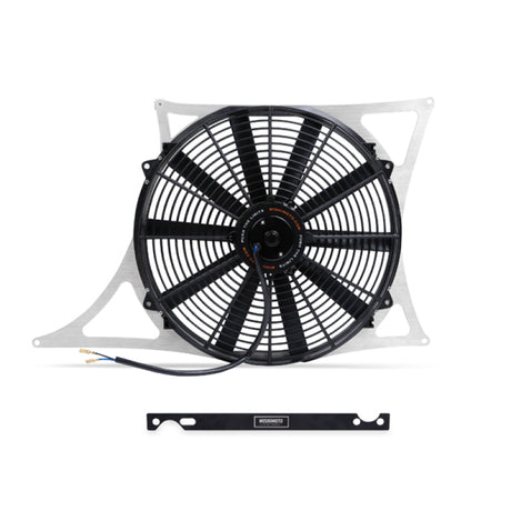 Kit de carénage de ventilateur en aluminium Mishimoto 01-06 BMW M3 E46 3.2L sans contrôleur
