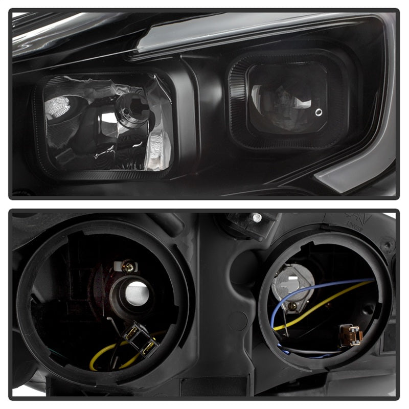 Phares halogènes à barre lumineuse à DEL xTune 13-16 pour Ford Escape - Noir (PRO-JH-FESCA13-LB-BK)