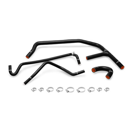 Kit de tuyaux auxiliaires en silicone noir Mishimoto 15+ Ford Mustang EcoBoost