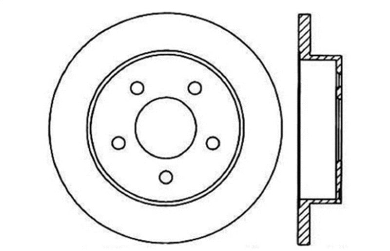 Disque de frein sport percé StopTech