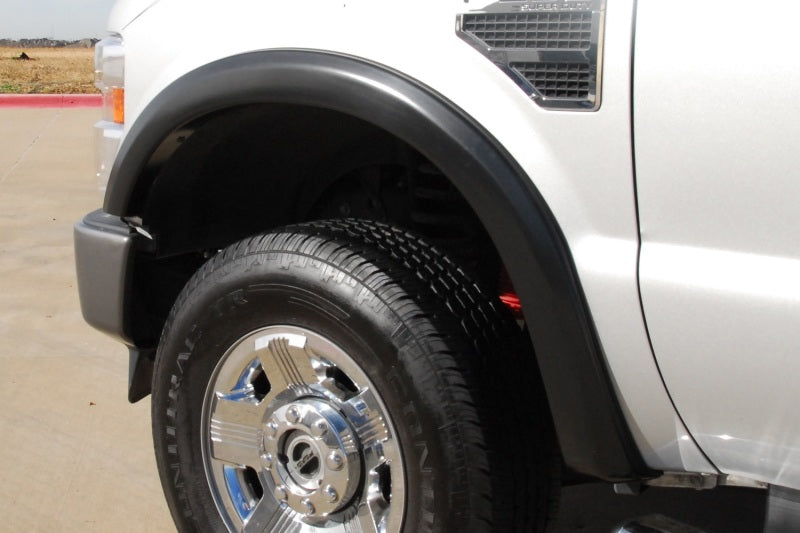 Lund 08-10 Ford F-250 SX-Sport Style Smooth Elite Series Fender Flares - Black (4 Pc.)