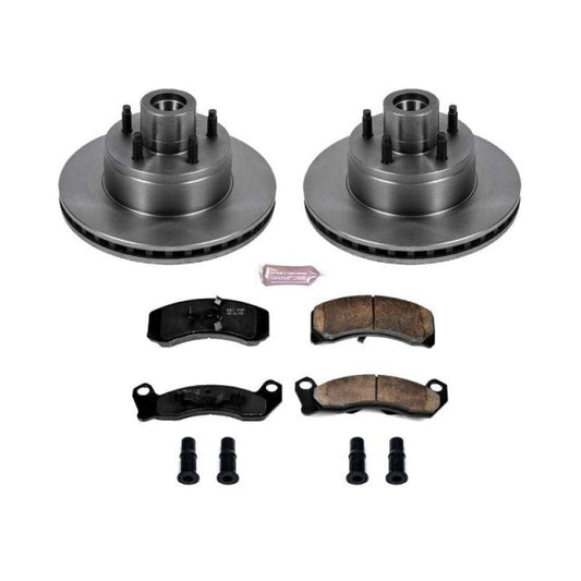 Power Stop 90-91 Mercury Colony Park Front Autospecialty Brake Kit