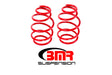 BMR 10-15 5th Gen Camaro V8 Front Lowering Springs - Red BMR Suspension