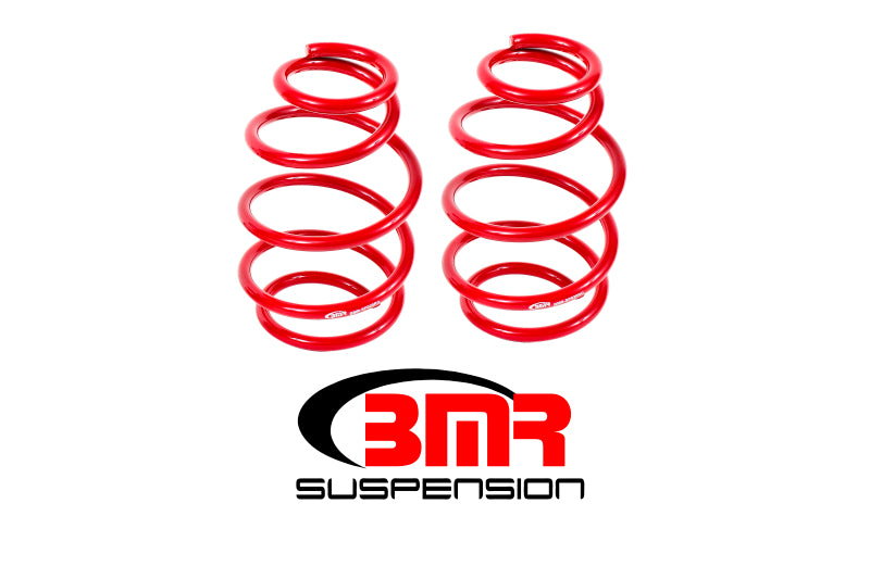 Ressorts d'abaissement avant BMR 10-15 5e génération Camaro V8 - Rouge