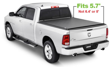 Couvre-caisse à rouleau bas Fleetside de 5,7 pieds pour Dodge RAM 1500 de Tonno Pro 09-19
