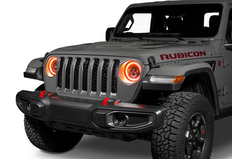 Phares à DEL haute puissance Oracle Jeep Wrangler JL/Gladiator JT 7 po (paire) - Dynamique VOIR LA GARANTIE