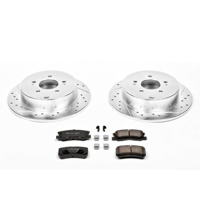 Kit de freins arrière Power Stop 04-11 Mitsubishi Endeavor Z23 Evolution Sport